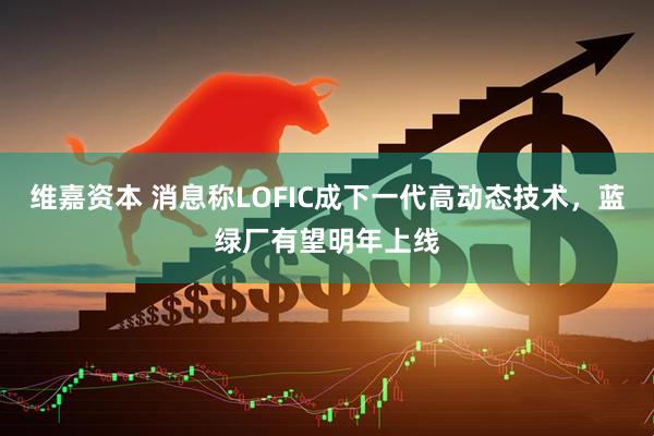 维嘉资本 消息称LOFIC成下一代高动态技术，蓝绿厂有望明年上线