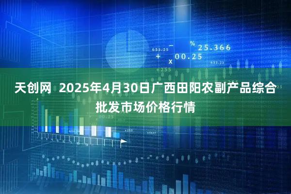 天创网  2025年4月30日广西田阳农副产品综合批发市场价格行情